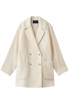 【ミズイロ インド/mizuiro ind】のdouble breasted JK ジャケット 人気、トレンドファッション・服の通販 founy(ファニー) ファッション Fashion レディースファッション Fashion for Women アウター Coat / Outerwear Collection レディースジャケット・軽アウター Jackets ジャケット Jacket, Outerwear デニム Denim, Jeans Material フィット Fit, Slim Fit マニッシュ Mannish, Boyish モダン Modern, Contemporary リラックス Relax, Relaxed Fit 新作・新入荷 New Arrivals / New In thumbnail ivory|ID: prp329100004779943 ipo3291000000034673834