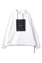 【クルニ/CULLNI】のボックス ロゴ プリント ドローストリング フーディー 人気、トレンドファッション・服の通販 founy(ファニー) ファッション Fashion レディースファッション Fashion for Women トップス・カットソー Cut & Sew Tops シャツ・ブラウス・オフィスカジュアル Elegant Blouses & Button-Ups レディースパーカー・カジュアルフーディー Casual Hoodies & Sweatshirts ロングTシャツ・Tシャツ Longline T-Shirts & Tees スウェット・クルーネックトップス Sweatshirts & Crewnecks / Relaxed Fit Sweat Tops カットソー・ベーシックTシャツ Cut-and-Sewn Tops / Stretch Tees & Basics ショルダー Shoulder, Shoulder Strap ドロップ Drop Shoulder, Dropped Style ドローコード Drawcord, Drawstring Cord ドローストリング Drawstring, Pull Cord プリント Print, Printed Pattern ベーシック Basic, Essential ボックス Boxy, Box Shape エレガント 上品 Elegant 新作・新入荷 New Arrivals / New In thumbnail ホワイト|ID: prp329100004779944 ipo3291000000034673843