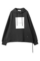 【クルニ/CULLNI】のボックス ロゴ プリント ドローストリング フーディー ブラック|ID: prp329100004779944 ipo3291000000035351212