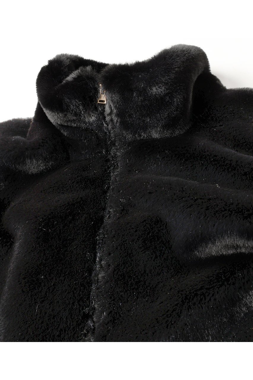 【クルニ/CULLNI】の【UNISEX】FAKE Fur Zip Up ハイネック ショートコート 人気、トレンドファッション・服の通販 founy(ファニー) 　ファッション　Fashion　レディースファッション　Fashion for Women　アウター　Coat / Outerwear Collection　コート・ロングコート・ピーコート　Long Coats, Peacoats & More　ユニセックス　Unisex, Genderless　ショート　Short, Short Length　ハイネック　High Neck, Mock Neck　フェイクファー　Faux Fur, Imitation Fur　マフラー　Scarf, Muffler　エレガント 上品　Elegant　冬　Winter / This Winter　新作・新入荷　New Arrivals / New In　other-2|ID: prp329100004779946 ipo3291000000034673862