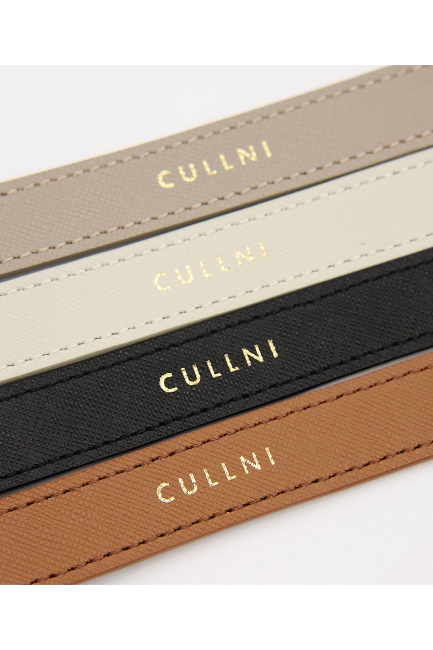 【クルニ/CULLNI】のロゴ プレート付き レザーベルト 人気、トレンドファッション・服の通販 founy(ファニー) 　ファッション　Fashion　レディースファッション　Fashion for Women　ベルト&ウエストマーク　Belts & Waist Accessories　ユニセックス　Unisex, Genderless　シンプル　Simple, Minimal　プリント　Print, Printed Pattern　プレート　Plate, Dish　ボックス　Boxy, Box Shape　エレガント 上品　Elegant　新作・新入荷　New Arrivals / New In　other-3|ID: prp329100004779947 ipo3291000000034673876