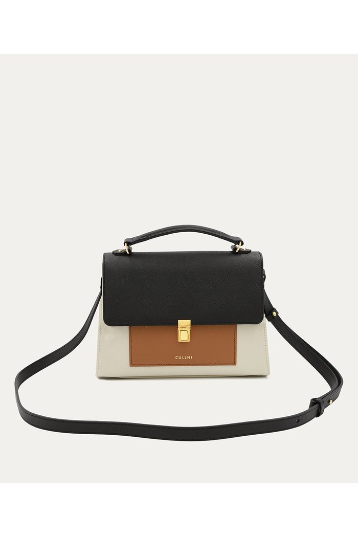 【クルニ/CULLNI】のClasp lock Leather Pocket ハンドバッグ インテリア・キッズ・メンズ・レディースファッション・服の通販 founy(ファニー) https://founy.com/ ファッション Fashion レディースファッション Fashion for Women バッグ Bags ユニセックス Unisex, Genderless フラップ Flap, Flap Pocket ポケット Pocket, Pocket Detail モダン Modern, Contemporary ラップ Wrap, Wrap Design エレガント 上品 Elegant 新作・新入荷 New Arrivals / New In |ID: prp329100004779948 ipo3291000000034673877