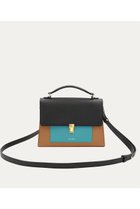 【クルニ/CULLNI】のClasp lock Leather Pocket ハンドバッグ 人気、トレンドファッション・服の通販 founy(ファニー) ファッション Fashion レディースファッション Fashion for Women バッグ Bags ユニセックス Unisex, Genderless フラップ Flap, Flap Pocket ポケット Pocket, Pocket Detail モダン Modern, Contemporary ラップ Wrap, Wrap Design エレガント 上品 Elegant thumbnail アンバー×ブルーグリーン|ID: prp329100004779948 ipo3291000000035538222