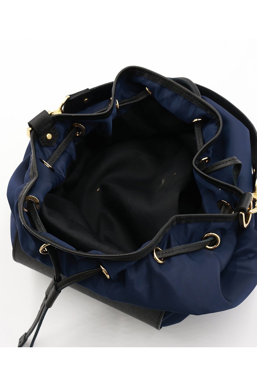 【クルニ/CULLNI】のLeather Pocket ハイカウント タフタ バケットバッグ 人気、トレンドファッション・服の通販 founy(ファニー) 　ファッション　Fashion　レディースファッション　Fashion for Women　バッグ　Bags　ユニセックス　Unisex, Genderless　タフタ　Taffeta, Structured Fabric　ドローストリング　Drawstring, Pull Cord　ポケット　Pocket, Pocket Detail　エレガント 上品　Elegant　other-4|ID: prp329100004779950 ipo3291000000036214223