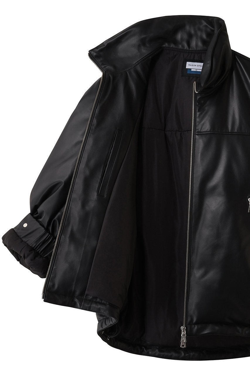 【メゾンスペシャル/MAISON SPECIAL】の【UNISEX】SHEEPレザーダウンブルゾン 人気、トレンドファッション・服の通販 founy(ファニー) 　ファッション　Fashion　レディースファッション　Fashion for Women　アウター　Coat / Outerwear Collection　レディースジャケット・軽アウター　Jackets　ブルゾンジャケット・スポーティアウター　Blouson Jackets　ユニセックス　Unisex, Genderless　ジャケット　Jacket, Outerwear　ダウン　Down, Puffer　ブルゾン　Blouson, Bomber Jacket　新作・新入荷　New Arrivals / New In　other-6|ID: prp329100004779951 ipo3291000000034673914