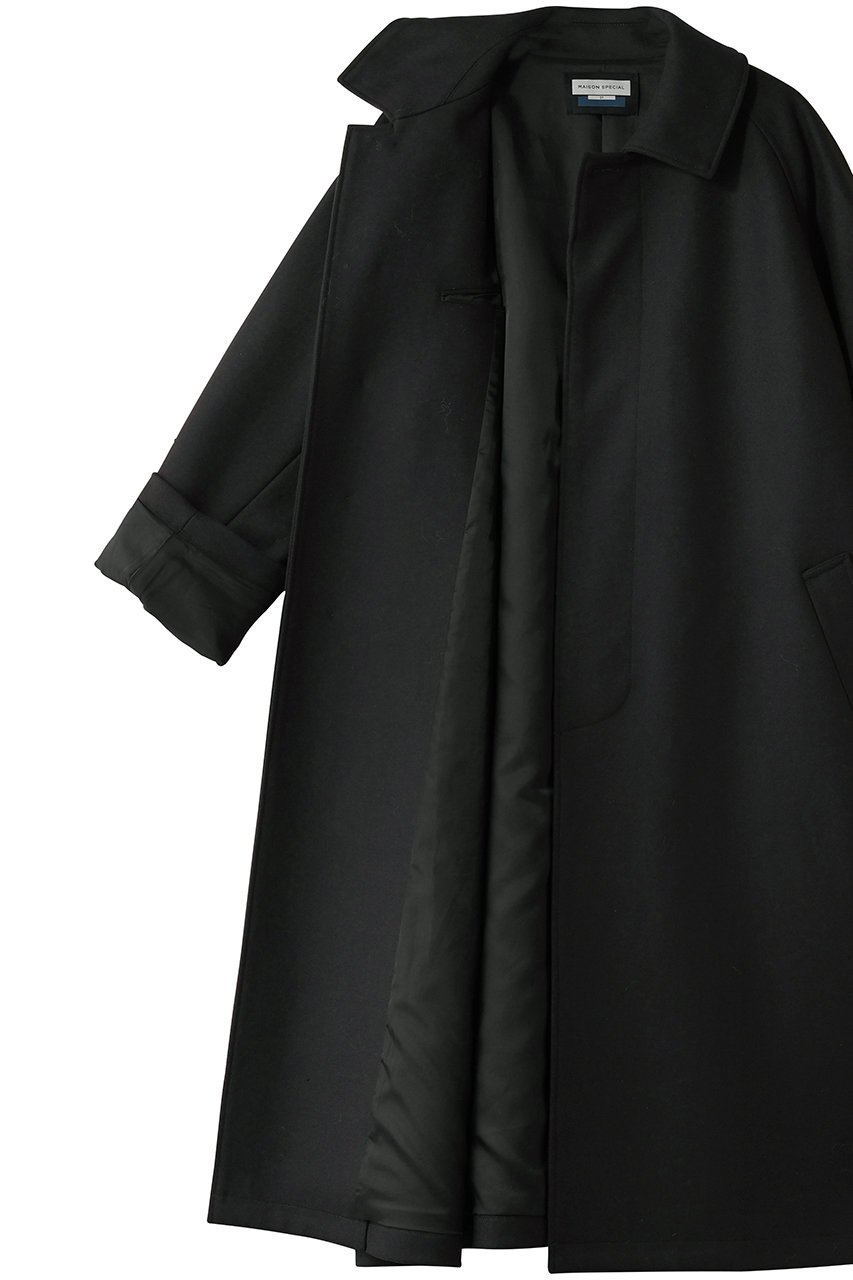 【メゾンスペシャル/MAISON SPECIAL】の【UNISEX】S170メルトンステンカラーコート 人気、トレンドファッション・服の通販 founy(ファニー) 　ファッション　Fashion　レディースファッション　Fashion for Women　アウター　Coat / Outerwear Collection　コート・ロングコート・ピーコート　Long Coats, Peacoats & More　ユニセックス　Unisex, Genderless　メルトン　Melton, Heavy Wool　ラグジュアリー　Luxury, Elegant　ロング　Long, Long-Length　新作・新入荷　New Arrivals / New In　other-6|ID: prp329100004779954 ipo3291000000034673958
