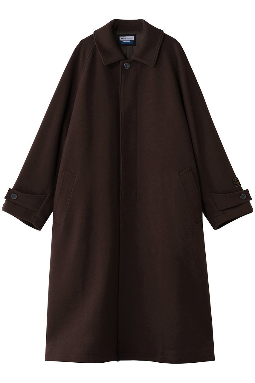 【メゾンスペシャル/MAISON SPECIAL】の【UNISEX】S170メルトンステンカラーコート インテリア・キッズ・メンズ・レディースファッション・服の通販 founy(ファニー) ファッション Fashion レディースファッション Fashion for Women アウター Coat / Outerwear Collection コート・ロングコート・ピーコート Long Coats, Peacoats & More ユニセックス Unisex, Genderless メルトン Melton, Heavy Wool ラグジュアリー Luxury, Elegant ロング Long, Long-Length G.BGE(グレーベージュ)|ID: prp329100004779954 ipo3291000000035715538