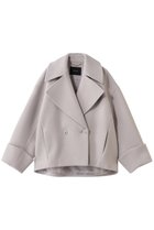 【アルアバイル/allureville】のメルトンコクーンミドルコート グレージュ|ID: prp329100004779955 ipo3291000000035894558