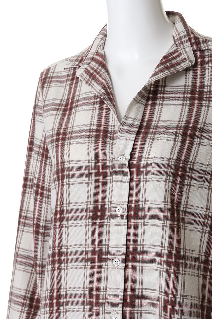 【フランク&アイリーン/Frank&Eileen】のEILEEN イタリアンコットン レッドチェック シャツ 人気、トレンドファッション・服の通販 founy(ファニー) ファッション Fashion レディースファッション Fashion for Women トップス・カットソー Cut & Sew Tops シャツ・ブラウス・オフィスカジュアル Elegant Blouses & Button-Ups スリーブ Sleeve, Long Sleeve / Short Sleeve チェック Check, Plaid, Tartan ボトム Bottoms, Lower Wear ロング Long, Long-Length 新作・新入荷 New Arrivals / New In other-5|ID: prp329100004780615 ipo3291000000034684209