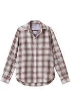 【フランク&アイリーン/Frank&Eileen】のEILEEN イタリアンコットン レッドチェック シャツ 人気、トレンドファッション・服の通販 founy(ファニー) ファッション Fashion レディースファッション Fashion for Women トップス・カットソー Cut & Sew Tops シャツ・ブラウス・オフィスカジュアル Elegant Blouses & Button-Ups スリーブ Sleeve, Long Sleeve / Short Sleeve チェック Check, Plaid, Tartan ボトム Bottoms, Lower Wear ロング Long, Long-Length thumbnail ベージュ|ID: prp329100004780615 ipo3291000000036087149
