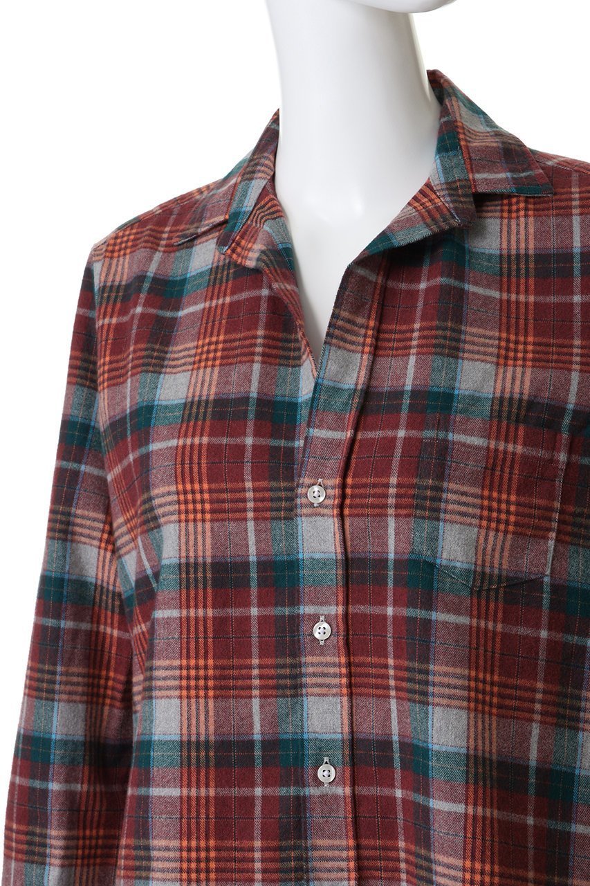 【フランク&アイリーン/Frank&Eileen】のEILEEN イタリアンコットン レッド シャツ 人気、トレンドファッション・服の通販 founy(ファニー) ファッション Fashion レディースファッション Fashion for Women トップス・カットソー Cut & Sew Tops シャツ・ブラウス・オフィスカジュアル Elegant Blouses & Button-Ups スリーブ Sleeve, Long Sleeve / Short Sleeve チェック Check, Plaid, Tartan ロング Long, Long-Length 新作・新入荷 New Arrivals / New In 無地 Plain, Solid Color other-5|ID: prp329100004780618 ipo3291000000034684227