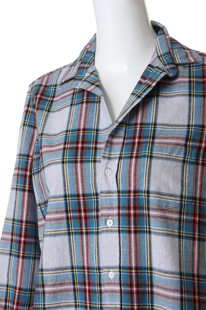 【フランク&アイリーン/Frank&Eileen】のEILEEN イタリアンコットン ライトブルー チェック シャツ 人気、トレンドファッション・服の通販 founy(ファニー) 　ファッション　Fashion　レディースファッション　Fashion for Women　トップス・カットソー　Cut & Sew Tops　シャツ・ブラウス・オフィスカジュアル　Elegant Blouses & Button-Ups　スリーブ　Sleeve, Long Sleeve / Short Sleeve　チェック　Check, Plaid, Tartan　ロング　Long, Long-Length　other-5|ID: prp329100004780619 ipo3291000000036185160