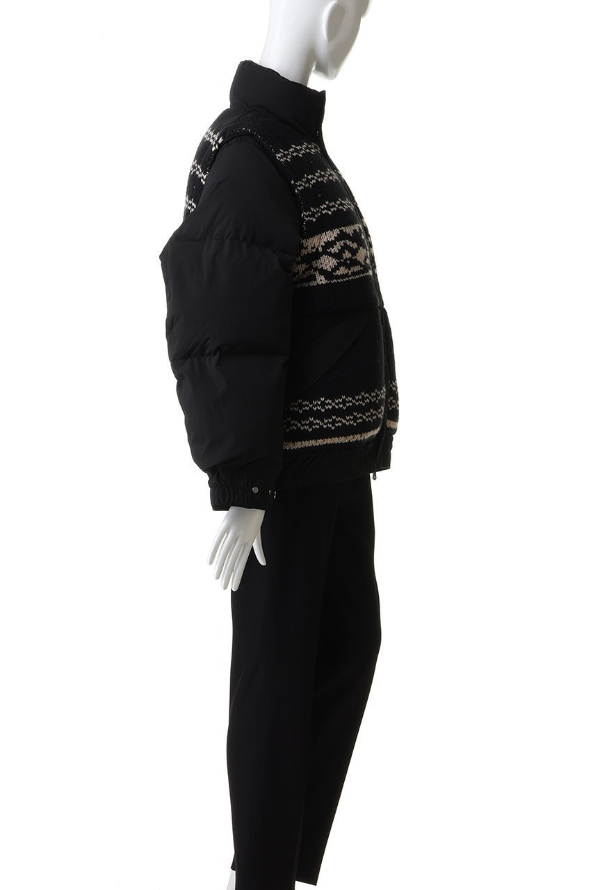 【メゾンスペシャル/MAISON SPECIAL】の【UNISEX】ニット切替ダウンブルゾン 人気、トレンドファッション・服の通販 founy(ファニー) 　ファッション　Fashion　レディースファッション　Fashion for Women　アウター　Coat / Outerwear Collection　レディースジャケット・軽アウター　Jackets　ブルゾンジャケット・スポーティアウター　Blouson Jackets　ユニセックス　Unisex, Genderless　ウォーム　Warm Fabric　ジャケット　Jacket, Outerwear　ダウン　Down, Puffer　ドローストリング　Drawstring, Pull Cord　フェザー　Feather, Feather Detail　ブルゾン　Blouson, Bomber Jacket　切替　Switching, Contrast Panel　新作・新入荷　New Arrivals / New In　other-3|ID: prp329100004780623 ipo3291000000034684264