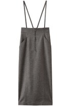 【アルアバイル/allureville】のシックツィードツイルサロペスカート ブラック|ID: prp329100004780626 ipo3291000000034684285