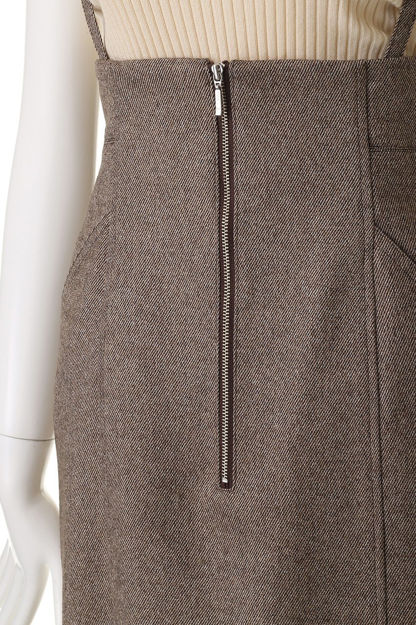 【アルアバイル/allureville】のシックツィードツイルサロペスカート 人気、トレンドファッション・服の通販 founy(ファニー) 　ファッション　Fashion　レディースファッション　Fashion for Women　スカート　Skirts　カットソー　Cut and Sewn Top　サロペット　Overalls, Salopette　ツイード　Twill, Twill Weave　ロング　Long, Long-Length　エレガント 上品　Elegant　other-5|ID: prp329100004780626 ipo3291000000036105514