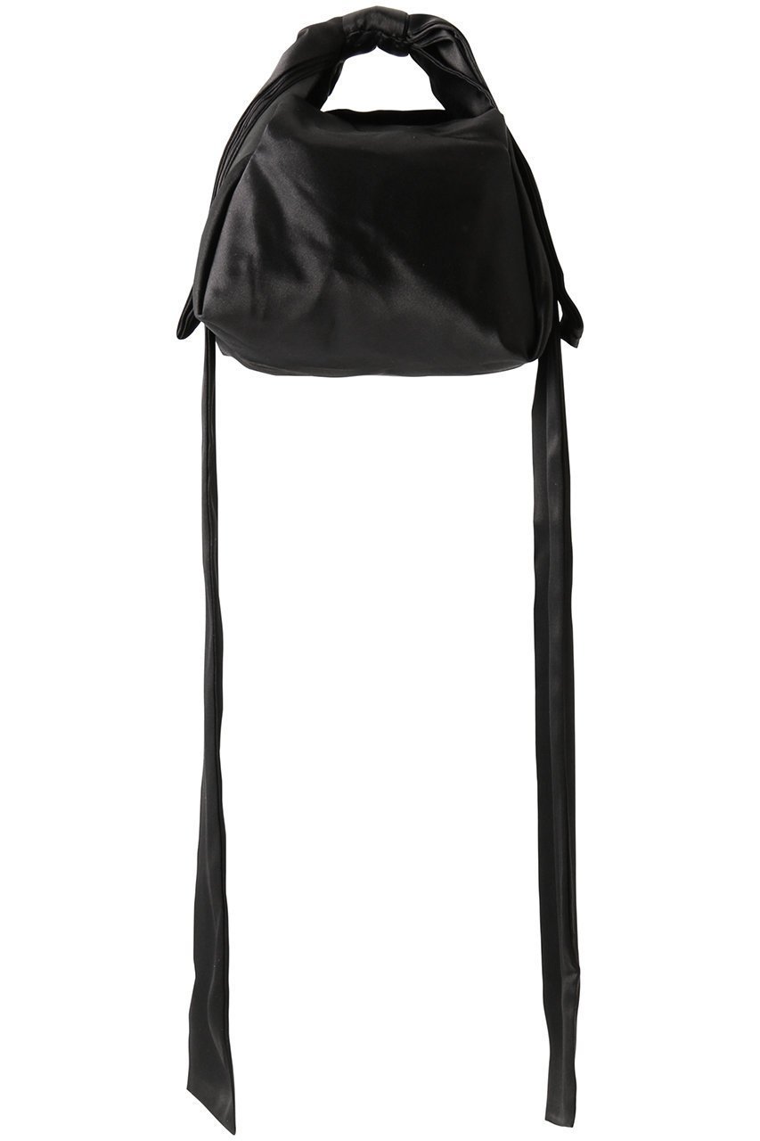 【アルアバイル/allureville】の【TENDRESS STUDIO】 BOW HANDLE SMALL インテリア・キッズ・メンズ・レディースファッション・服の通販 founy(ファニー) 　ファッション　Fashion　レディースファッション　Fashion for Women　ワンピース　Dresses　フォーマル・パーティードレス・結婚式用ドレス　Elegant & Casual Dresses　バッグ　Bags　なめらか　Smooth, Silky Texture　アクセサリー　Fashion Accessories　シルク　Silk, 100% Silk　フォーマル　Formal, Dressy　リボン　Ribbon, Bow　エレガント 上品　Elegant　ブラック|ID: prp329100004780629 ipo3291000000035703385