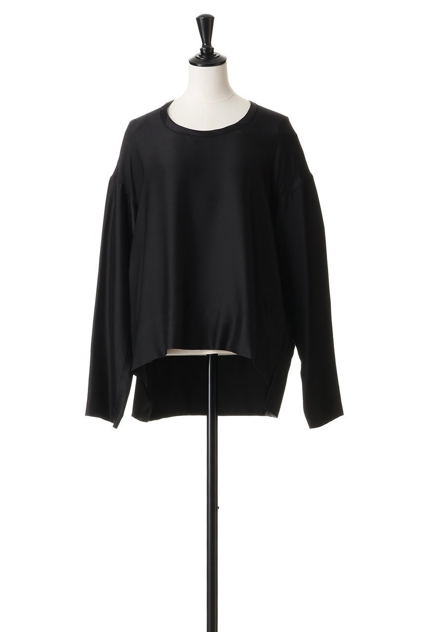 【ブラミンク/BLAMINK】の【BLMK】シルク インティメイト ブラウス 人気、トレンドファッション・服の通販 founy(ファニー) ファッション Fashion レディースファッション Fashion for Women トップス・カットソー Cut & Sew Tops シャツ・ブラウス・オフィスカジュアル Elegant Blouses & Button-Ups シルク Silk, 100% Silk スリット Slit, Slit Detail スリーブ Sleeve, Long Sleeve / Short Sleeve ラグジュアリー Luxury, Elegant リボン Ribbon, Bow ロング Long, Long-Length 定番 Standard, Basic Item other-2|ID: prp329100004780634 ipo3291000000036087183