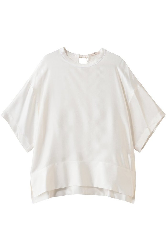 【ブラミンク/BLAMINK】の【BLMK】シルク インティメイト ショートブラウス インテリア・キッズ・メンズ・レディースファッション・服の通販 founy(ファニー) https://founy.com/ ファッション Fashion レディースファッション Fashion for Women トップス・カットソー Cut & Sew Tops シャツ・ブラウス・オフィスカジュアル Elegant Blouses & Button-Ups ショート Short, Short Length シルク Silk, 100% Silk シンプル Simple, Minimal スリーブ Sleeve, Long Sleeve / Short Sleeve リボン Ribbon, Bow 定番 Standard, Basic Item |ID: prp329100004780635 ipo3291000000036185173