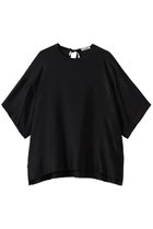 【ブラミンク/BLAMINK】の【BLMK】シルク インティメイト ショートブラウス 人気、トレンドファッション・服の通販 founy(ファニー) ファッション Fashion レディースファッション Fashion for Women トップス・カットソー Cut & Sew Tops シャツ・ブラウス・オフィスカジュアル Elegant Blouses & Button-Ups ショート Short, Short Length シルク Silk, 100% Silk シンプル Simple, Minimal スリーブ Sleeve, Long Sleeve / Short Sleeve リボン Ribbon, Bow 定番 Standard, Basic Item thumbnail ブラック|ID: prp329100004780635 ipo3291000000036185175