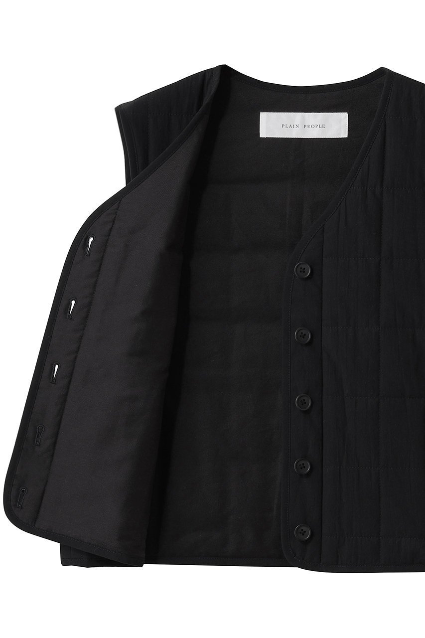 【プレインピープル/PLAIN PEOPLE】のコットンキルティングべスト 人気、トレンドファッション・服の通販 founy(ファニー) ファッション Fashion レディースファッション Fashion for Women アウター Coat / Outerwear Collection レディースジャケット・軽アウター Jackets キルティング Quilted, Quilting キルト Quilt, Quilted Fabric コンパクト Compact, Small Size ジャケット Jacket, Outerwear スクエア Square, Square Shape バランス Balance, Style Balance ベスト Vest, Waistcoat ヴィンテージ Vintage Style エレガント 上品 Elegant other-6|ID: prp329100004780636 ipo3291000000035504062