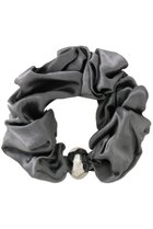 【ランバン オン ブルー/LANVIN en Bleu】のメタルリングサテンシュシュ グレー|ID: prp329100004780637 ipo3291000000034684359