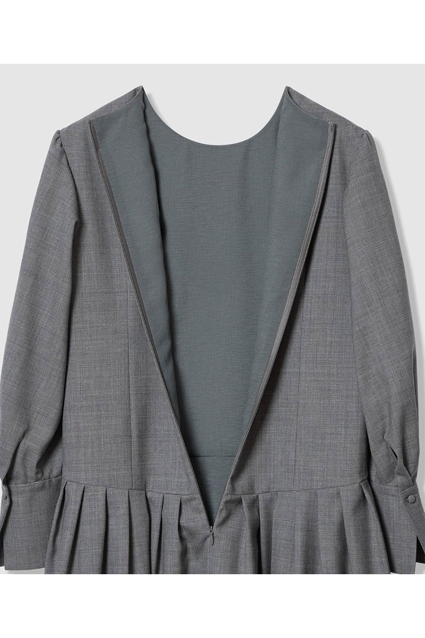 【アルアバイル/allureville】の【LOULOU WILLOUGHBY】ウールトロローウエストワンピース 人気、トレンドファッション・服の通販 founy(ファニー) 　ファッション　Fashion　レディースファッション　Fashion for Women　ワンピース　Dresses　チュニック　Tunic Tops & Dresses　2025年　2025　2025-2026秋冬・A/W　Autumn/Winter 2025–26 AW25–26　チュニック　Tunic, Long Top　ロング　Long, Long-Length　エレガント 上品　Elegant　春　Spring　A/W・秋冬　Autumn/Winter　other-5|ID: prp329100004780658 ipo3291000000034684522