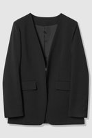 【アルアバイル/allureville】の【LOULOU WILLOUGHBY】ダブルクロスノーカラージャケット 人気、トレンドファッション・服の通販 founy(ファニー) ファッション Fashion レディースファッション Fashion for Women アウター Coat / Outerwear Collection レディースジャケット・軽アウター Jackets ノーカラージャケット / シンプル上品コーデ Collarless Jackets 2025年 2025 2025-2026秋冬・A/W Autumn/Winter 2025–26 AW25–26 シンプル Simple, Minimal ジャケット Jacket, Outerwear ダブル Double, Double-Breasted フロント Front, Front Design エレガント 上品 Elegant A/W・秋冬 Autumn/Winter |ID:prp329100004780660