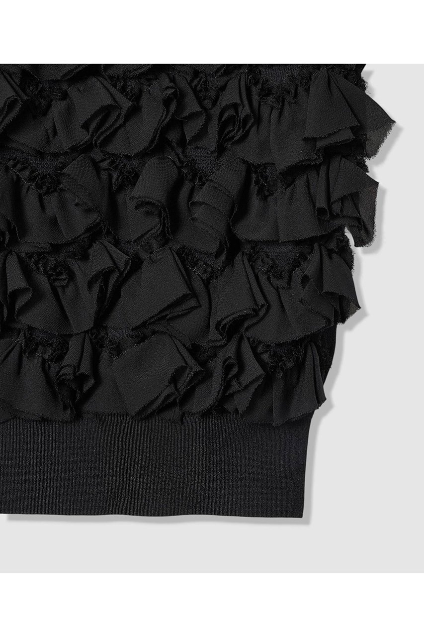 【アルアバイル/allureville】の【LOULOU WILLOUGHBY】ペタルパピヨンプルオーバー 人気、トレンドファッション・服の通販 founy(ファニー) 　ファッション　Fashion　レディースファッション　Fashion for Women　トップス・カットソー　Cut & Sew Tops　ニット　Knit Tops & Sweaters　カジュアルプルオーバー・ニットトップス　Pullovers & Knit Tops / Casual Pullovers　2025年　2025　2025-2026秋冬・A/W　Autumn/Winter 2025–26 AW25–26　おすすめ　Recommended / Our Picks　アンサンブル　Ensemble Set　ギャザー　Gathered, Ruffled　スリーブ　Sleeve, Long Sleeve / Short Sleeve　フリル　Frill, Ruffle　フレンチ　French, French Style　モチーフ　Motif, Design Theme　A/W・秋冬　Autumn/Winter　other-4|ID: prp329100004780664 ipo3291000000034684564