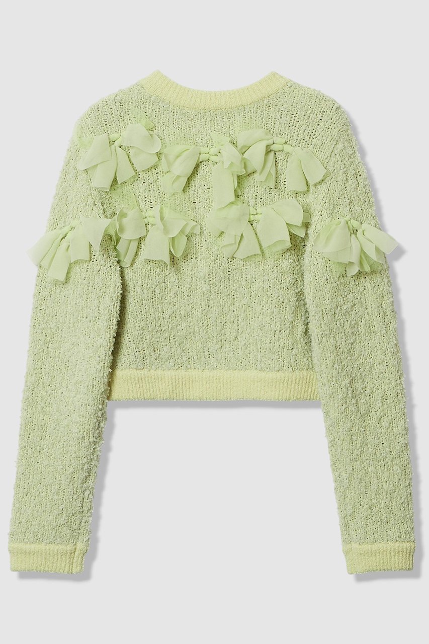 【アルアバイル/allureville】の【LOULOU WILLOUGHBY】ペタルパピヨンカーディガン 人気、トレンドファッション・服の通販 founy(ファニー) ファッション Fashion レディースファッション Fashion for Women トップス・カットソー Cut & Sew Tops ニット Knit Tops & Sweaters カーディガン・羽織り Layered Style Cardigans 2025年 2025 2025-2026秋冬・A/W Autumn/Winter 2025–26 AW25–26 おすすめ Recommended / Our Picks アンサンブル Ensemble Set カーディガン Cardigan, Knitwear ジョーゼット Georgette, Semi-Sheer Fabric ツイード/ツィード Choker, Choker Necklace リボン Ribbon, Bow A/W・秋冬 Autumn/Winter other-2|ID: prp329100004780665 ipo3291000000034684578