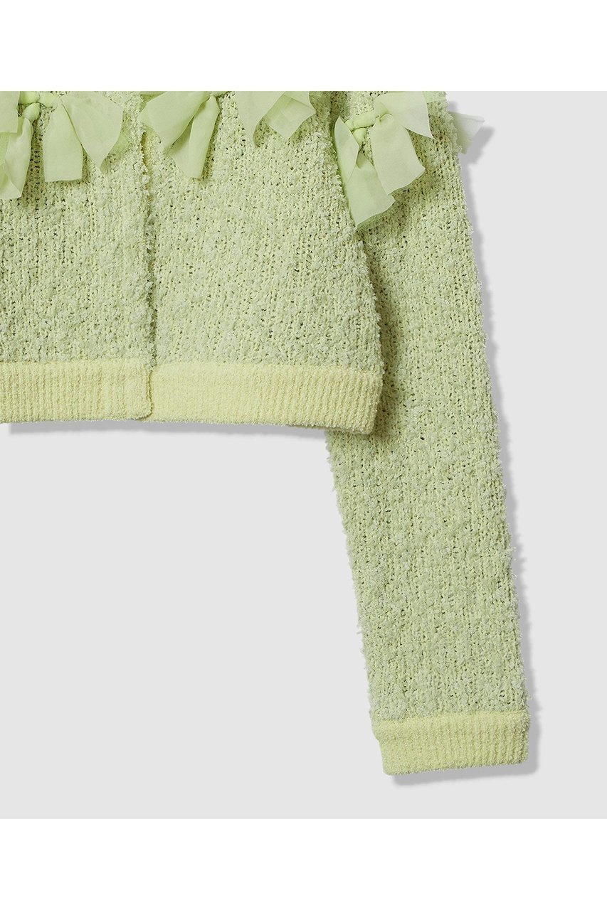 【アルアバイル/allureville】の【LOULOU WILLOUGHBY】ペタルパピヨンカーディガン 人気、トレンドファッション・服の通販 founy(ファニー) ファッション Fashion レディースファッション Fashion for Women トップス・カットソー Cut & Sew Tops ニット Knit Tops & Sweaters カーディガン・羽織り Layered Style Cardigans 2025年 2025 2025-2026秋冬・A/W Autumn/Winter 2025–26 AW25–26 おすすめ Recommended / Our Picks アンサンブル Ensemble Set カーディガン Cardigan, Knitwear ジョーゼット Georgette, Semi-Sheer Fabric ツイード/ツィード Choker, Choker Necklace リボン Ribbon, Bow A/W・秋冬 Autumn/Winter other-4|ID: prp329100004780665 ipo3291000000034684581