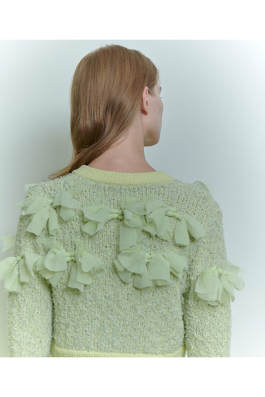 【アルアバイル/allureville】の【LOULOU WILLOUGHBY】ペタルパピヨンカーディガン 人気、トレンドファッション・服の通販 founy(ファニー) ファッション Fashion レディースファッション Fashion for Women トップス・カットソー Cut & Sew Tops ニット Knit Tops & Sweaters カーディガン・羽織り Layered Style Cardigans 2025年 2025 2025-2026秋冬・A/W Autumn/Winter 2025–26 AW25–26 おすすめ Recommended / Our Picks アンサンブル Ensemble Set カーディガン Cardigan, Knitwear ジョーゼット Georgette, Semi-Sheer Fabric ツイード/ツィード Choker, Choker Necklace リボン Ribbon, Bow A/W・秋冬 Autumn/Winter other-5|ID: prp329100004780665 ipo3291000000034684582