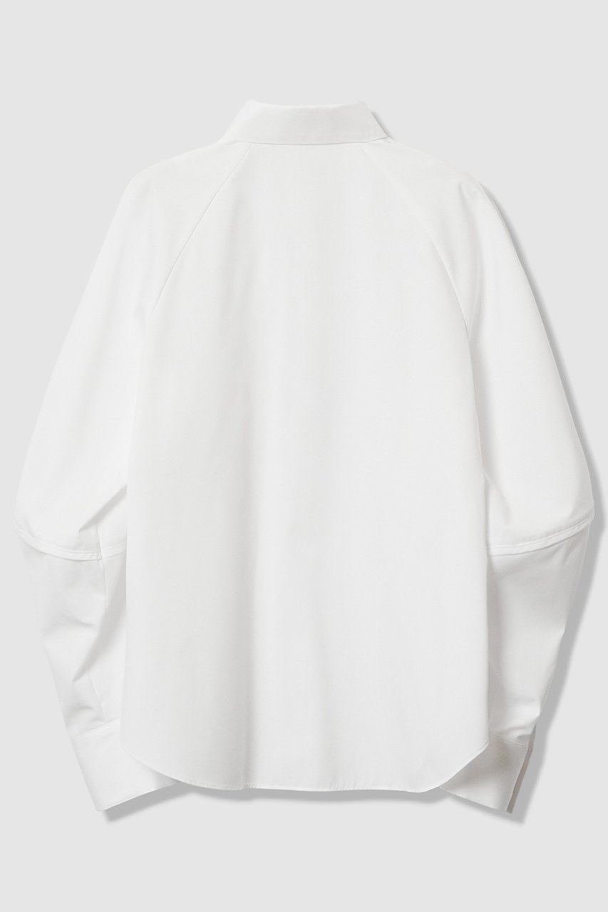 【アルアバイル/allureville】の【LOULOU WILLOUGHBY】キリカエボリュームシャツ 人気、トレンドファッション・服の通販 founy(ファニー) 　ファッション　Fashion　レディースファッション　Fashion for Women　トップス・カットソー　Cut & Sew Tops　シャツ・ブラウス・オフィスカジュアル　Elegant Blouses & Button-Ups　2026年　2026　スリーブ　Sleeve, Long Sleeve / Short Sleeve　バランス　Balance, Style Balance　パイピング　Piping, Trim Design　ロング　Long, Long-Length　夏　Summer　春　Spring　S/S・春夏　SS, Spring/Summer, Warm Season　other-2|ID: prp329100004780669 ipo3291000000036049826