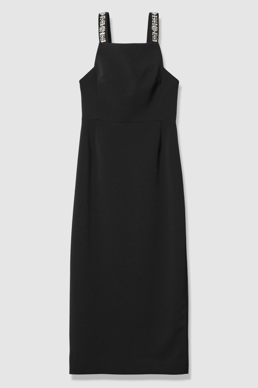 【アルアバイル/allureville】の【LOULOU WILLOUGHBY】ビジュージャンパースカート インテリア・キッズ・メンズ・レディースファッション・服の通販 founy(ファニー) ファッション Fashion レディースファッション Fashion for Women スカート Skirts ワンピース Dresses 2026年 2026 アクセサリー Fashion Accessories チュニック Tunic, Long Top フラワー Flower, Floral モチーフ Motif, Design Theme ロング Long, Long-Length 夏 Summer 春 Spring S/S・春夏 SS, Spring/Summer, Warm Season ブラック|ID: prp329100004780671 ipo3291000000036087221