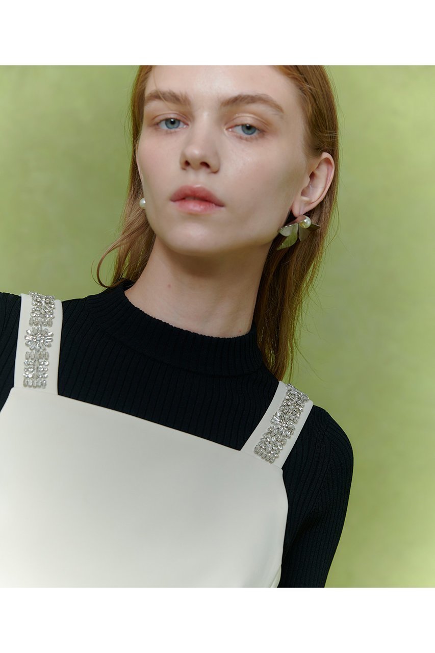 【アルアバイル/allureville】の【LOULOU WILLOUGHBY】ビジュージャンパースカート 人気、トレンドファッション・服の通販 founy(ファニー) 　ファッション　Fashion　レディースファッション　Fashion for Women　スカート　Skirts　ワンピース　Dresses　アクセサリー　Fashion Accessories　チュニック　Tunic, Long Top　フラワー　Flower, Floral　モチーフ　Motif, Design Theme　ロング　Long, Long-Length　夏　Summer　other-3|ID: prp329100004780671 ipo3291000000036883146