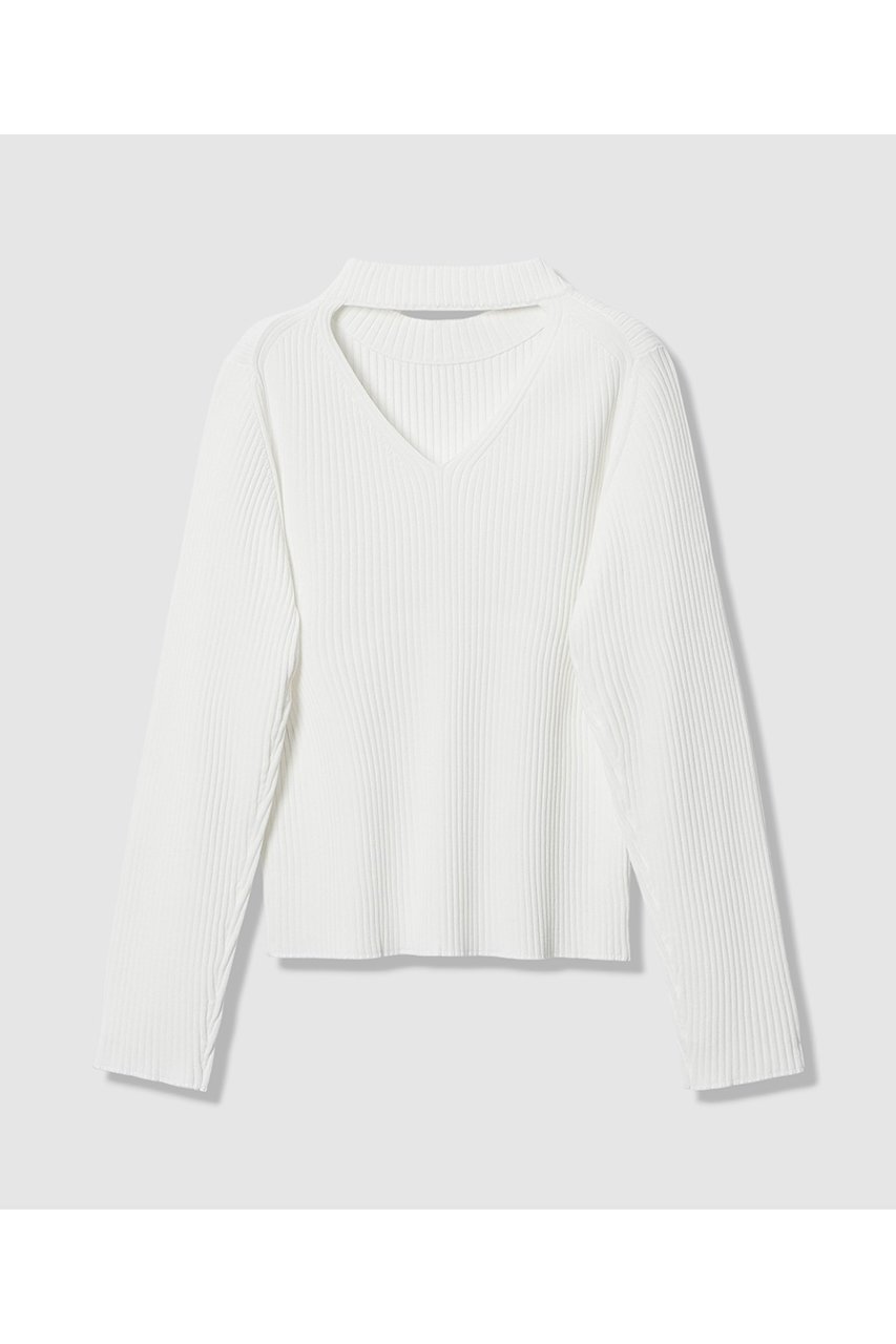 【アルアバイル/allureville】の【LOULOU WILLOUGHBY】ホルターバックVプルオーバー 人気、トレンドファッション・服の通販 founy(ファニー) ファッション Fashion レディースファッション Fashion for Women トップス・カットソー Cut & Sew Tops ニット Knit Tops & Sweaters カジュアルプルオーバー・ニットトップス Pullovers & Knit Tops / Casual Pullovers 2026年 2026 インナー Innerwear ベーシック Basic, Essential ボトム Bottoms, Lower Wear リブニット Rib Knit, Ribbed Knit エレガント 上品 Elegant 夏 Summer 春 Spring S/S・春夏 SS, Spring/Summer, Warm Season other-2|ID: prp329100004780673 ipo3291000000036105520