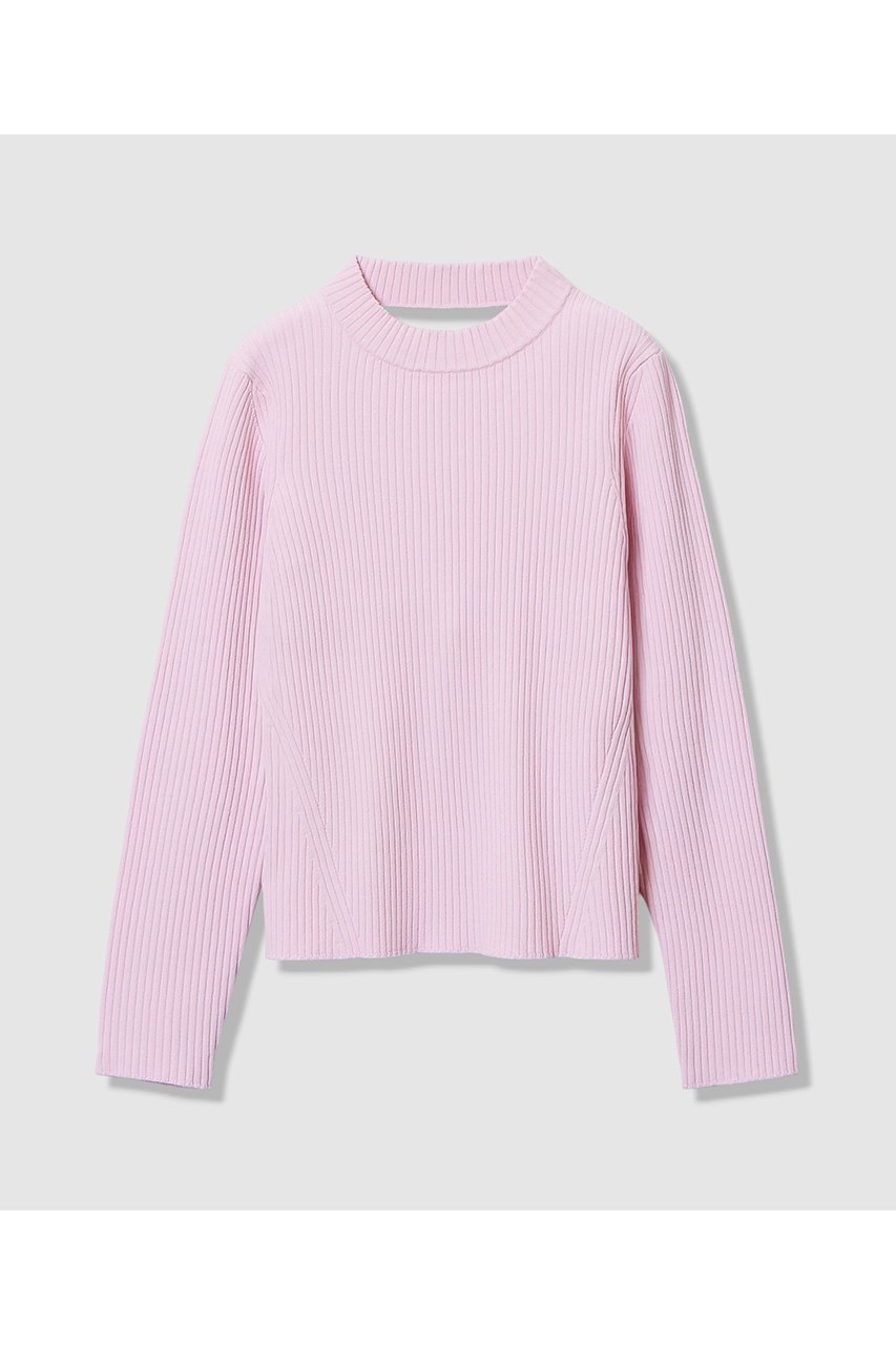 【アルアバイル/allureville】の【LOULOU WILLOUGHBY】ホルターバックVプルオーバー インテリア・キッズ・メンズ・レディースファッション・服の通販 founy(ファニー) 　ファッション　Fashion　レディースファッション　Fashion for Women　トップス・カットソー　Cut & Sew Tops　ニット　Knit Tops & Sweaters　カジュアルプルオーバー・ニットトップス　Pullovers & Knit Tops / Casual Pullovers　インナー　Innerwear　ベーシック　Basic, Essential　ボトム　Bottoms, Lower Wear　リブニット　Rib Knit, Ribbed Knit　エレガント 上品　Elegant　ラベンダー|ID: prp329100004780673 ipo3291000000036495695