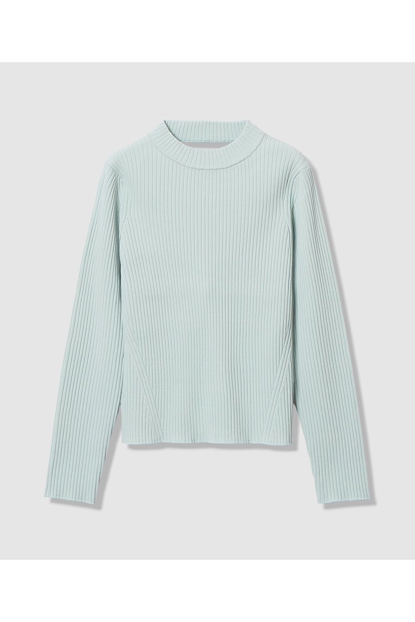 【アルアバイル/allureville】の【LOULOU WILLOUGHBY】ホルターバックVプルオーバー インテリア・キッズ・メンズ・レディースファッション・服の通販 founy(ファニー) 　ファッション　Fashion　レディースファッション　Fashion for Women　トップス・カットソー　Cut & Sew Tops　ニット　Knit Tops & Sweaters　カジュアルプルオーバー・ニットトップス　Pullovers & Knit Tops / Casual Pullovers　インナー　Innerwear　ベーシック　Basic, Essential　ボトム　Bottoms, Lower Wear　リブニット　Rib Knit, Ribbed Knit　エレガント 上品　Elegant　ミントグリーン|ID: prp329100004780673 ipo3291000000036495696