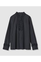 【アルアバイル/allureville】の【LOULOU WILLOUGHBY】テクニカルギャザーブラウス ネイビー|ID: prp329100004780677 ipo3291000000034684671