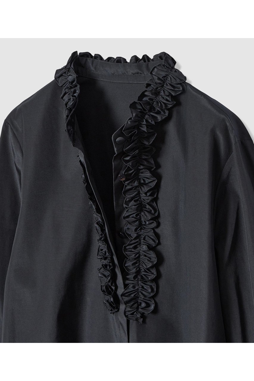 【アルアバイル/allureville】の【LOULOU WILLOUGHBY】テクニカルギャザーブラウス 人気、トレンドファッション・服の通販 founy(ファニー) ファッション Fashion レディースファッション Fashion for Women トップス・カットソー Cut & Sew Tops シャツ・ブラウス・オフィスカジュアル Elegant Blouses & Button-Ups 2026年 2026 ギャザー Gathered, Ruffled スリーブ Sleeve, Long Sleeve / Short Sleeve フリル Frill, Ruffle ロング Long, Long-Length エレガント 上品 Elegant 夏 Summer 春 Spring S/S・春夏 SS, Spring/Summer, Warm Season other-4|ID: prp329100004780677 ipo3291000000036185233