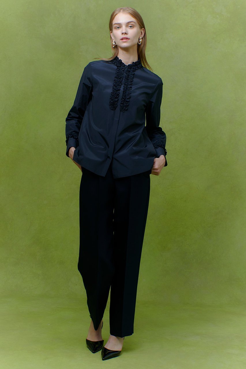 【アルアバイル/allureville】の【LOULOU WILLOUGHBY】テクニカルギャザーブラウス 人気、トレンドファッション・服の通販 founy(ファニー) ファッション Fashion レディースファッション Fashion for Women トップス・カットソー Cut & Sew Tops シャツ・ブラウス・オフィスカジュアル Elegant Blouses & Button-Ups 2026年 2026 ギャザー Gathered, Ruffled スリーブ Sleeve, Long Sleeve / Short Sleeve フリル Frill, Ruffle ロング Long, Long-Length エレガント 上品 Elegant 夏 Summer 春 Spring S/S・春夏 SS, Spring/Summer, Warm Season other-7|ID: prp329100004780677 ipo3291000000036185236