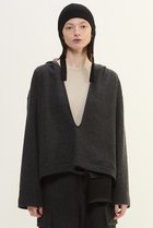 【プレインピープル/PLAIN PEOPLE】のマットフィニッシュウールジャージフーディ 人気、トレンドファッション・服の通販 founy(ファニー) ファッション Fashion レディースファッション Fashion for Women トップス・カットソー Cut & Sew Tops シャツ・ブラウス・オフィスカジュアル Elegant Blouses & Button-Ups レディースパーカー・カジュアルフーディー Casual Hoodies & Sweatshirts ロングTシャツ・Tシャツ Longline T-Shirts & Tees スウェット・クルーネックトップス Sweatshirts & Crewnecks / Relaxed Fit Sweat Tops カットソー・ベーシックTシャツ Cut-and-Sewn Tops / Stretch Tees & Basics 2025年 2025 2025-2026秋冬・A/W Autumn/Winter 2025–26 AW25–26 タートル Turtleneck, Turtle Collar メランジ Melange, Mixed Yarn A/W・秋冬 Autumn/Winter thumbnail チャコールグレー|ID: prp329100004780681 ipo3291000000034684698
