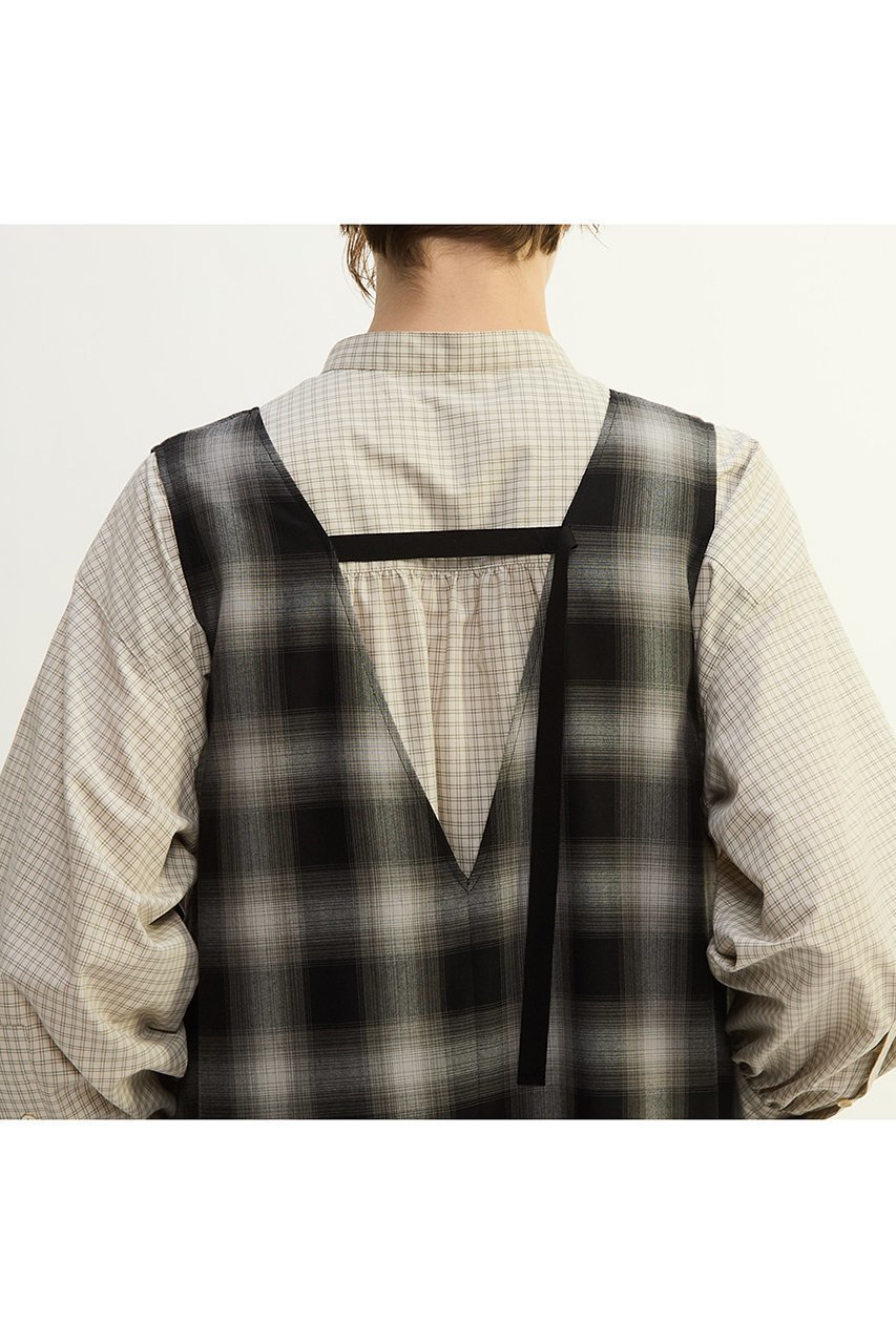 【プレインピープル/PLAIN PEOPLE】のオンブレチェックノースリーブワンピース 人気、トレンドファッション・服の通販 founy(ファニー) ファッション Fashion レディースファッション Fashion for Women ワンピース Dresses チュニック Tunic Tops & Dresses 2025年 2025 2025-2026秋冬・A/W Autumn/Winter 2025–26 AW25–26 グラデーション Gradient, Ombre シンプル Simple, Minimal チュニック Tunic, Long Top ノースリーブ Sleeveless, No-Sleeve ロング Long, Long-Length エレガント 上品 Elegant A/W・秋冬 Autumn/Winter other-6|ID: prp329100004780684 ipo3291000000034684724