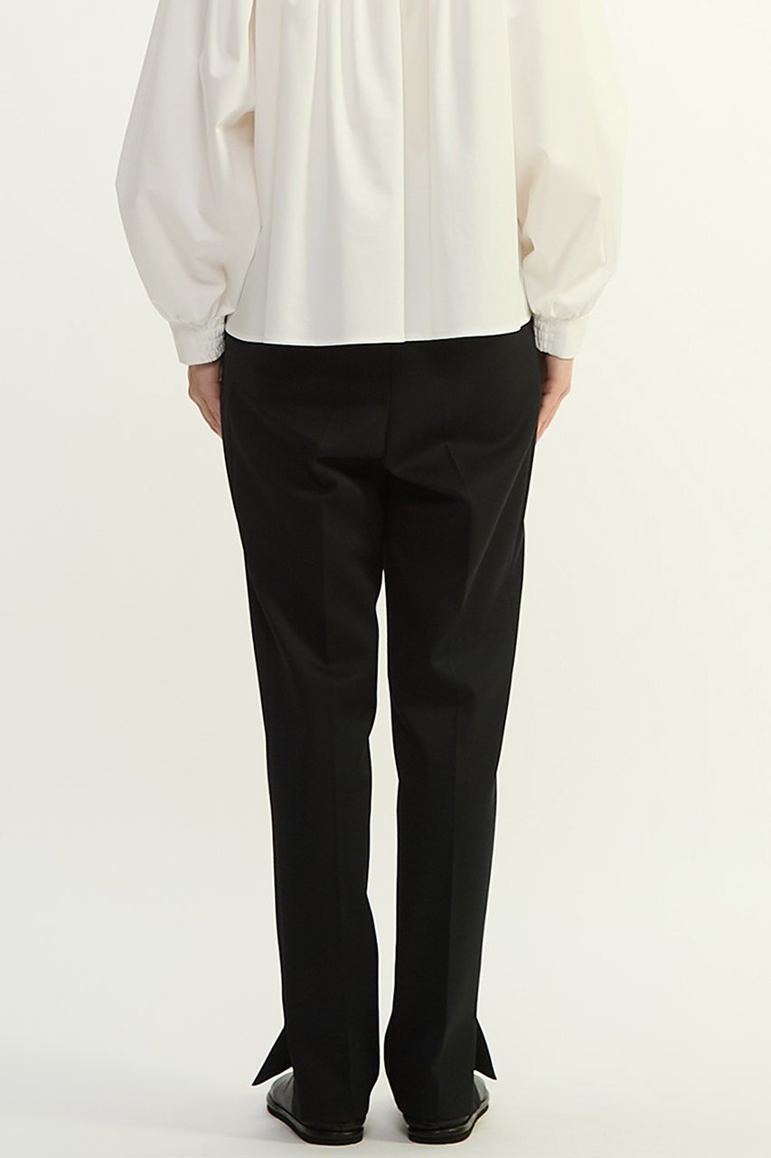 【プレインピープル/PLAIN PEOPLE】のキュプラストレッチAラインパンツ 人気、トレンドファッション・服の通販 founy(ファニー) 　ファッション　Fashion　レディースファッション　Fashion for Women　パンツ　Pants & Trousers　キュプラ　Cupro, Eco Fabric　クロップド　Cropped, Short Length　ストレッチ　Stretch, Stretchy Fabric　トレンド　Trend, Trending Now　ボトム　Bottoms, Lower Wear　レギンス　Leggings, Stretch Pants　ヴィンテージ　Vintage Style　other-3|ID: prp329100004780688 ipo3291000000035568767