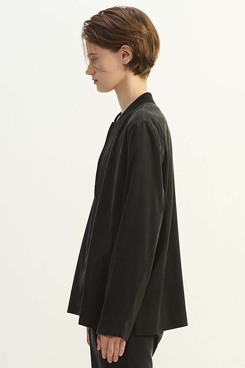 【プレインピープル/PLAIN PEOPLE】のキュプラストレッチストレートブルゾン 人気、トレンドファッション・服の通販 founy(ファニー) 　ファッション　Fashion　レディースファッション　Fashion for Women　アウター　Coat / Outerwear Collection　レディースジャケット・軽アウター　Jackets　ブルゾンジャケット・スポーティアウター　Blouson Jackets　2025年　2025　2025-2026秋冬・A/W　Autumn/Winter 2025–26 AW25–26　キュプラ　Cupro, Eco Fabric　ジャケット　Jacket, Outerwear　ストレッチ　Stretch, Stretchy Fabric　フィット　Fit, Slim Fit　ブルゾン　Blouson, Bomber Jacket　ヴィンテージ　Vintage Style　エレガント 上品　Elegant　ビジネス 仕事 通勤　Business / Work / Commuting　A/W・秋冬　Autumn/Winter　other-2|ID: prp329100004780690 ipo3291000000034684751