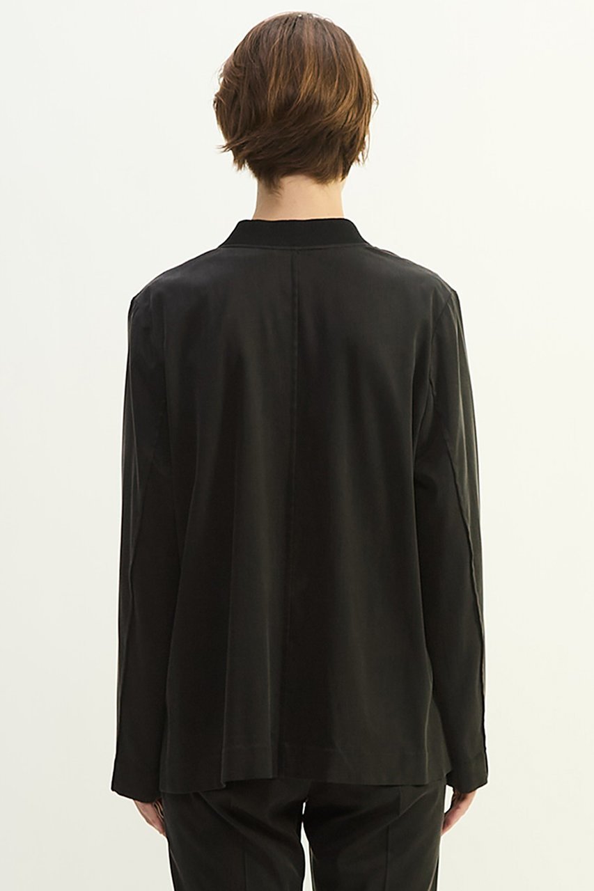 【プレインピープル/PLAIN PEOPLE】のキュプラストレッチストレートブルゾン 人気、トレンドファッション・服の通販 founy(ファニー) 　ファッション　Fashion　レディースファッション　Fashion for Women　アウター　Coat / Outerwear Collection　レディースジャケット・軽アウター　Jackets　ブルゾンジャケット・スポーティアウター　Blouson Jackets　2025年　2025　2025-2026秋冬・A/W　Autumn/Winter 2025–26 AW25–26　キュプラ　Cupro, Eco Fabric　ジャケット　Jacket, Outerwear　ストレッチ　Stretch, Stretchy Fabric　フィット　Fit, Slim Fit　ブルゾン　Blouson, Bomber Jacket　ヴィンテージ　Vintage Style　エレガント 上品　Elegant　ビジネス 仕事 通勤　Business / Work / Commuting　A/W・秋冬　Autumn/Winter　other-3|ID: prp329100004780690 ipo3291000000034684753