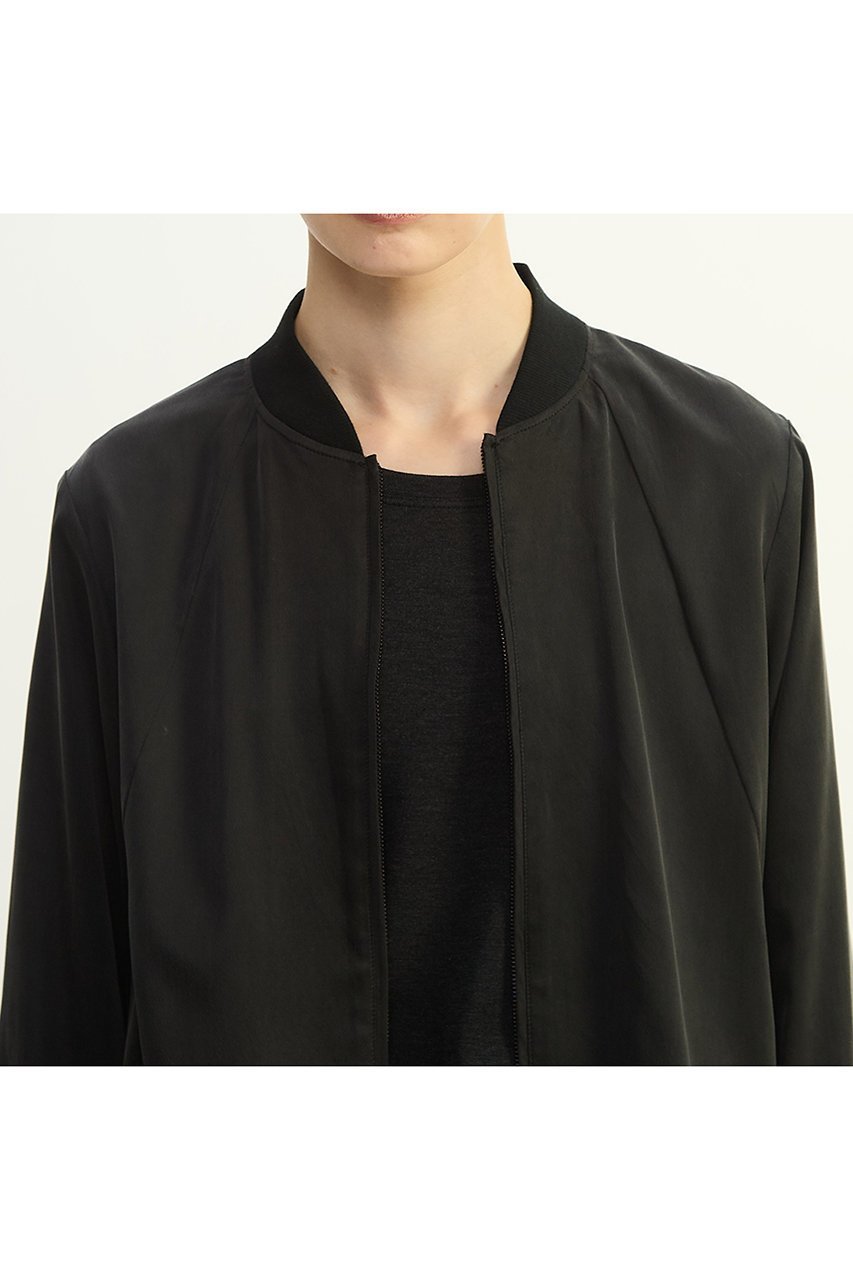 【プレインピープル/PLAIN PEOPLE】のキュプラストレッチストレートブルゾン 人気、トレンドファッション・服の通販 founy(ファニー) 　ファッション　Fashion　レディースファッション　Fashion for Women　アウター　Coat / Outerwear Collection　レディースジャケット・軽アウター　Jackets　ブルゾンジャケット・スポーティアウター　Blouson Jackets　2025年　2025　2025-2026秋冬・A/W　Autumn/Winter 2025–26 AW25–26　キュプラ　Cupro, Eco Fabric　ジャケット　Jacket, Outerwear　ストレッチ　Stretch, Stretchy Fabric　フィット　Fit, Slim Fit　ブルゾン　Blouson, Bomber Jacket　ヴィンテージ　Vintage Style　エレガント 上品　Elegant　ビジネス 仕事 通勤　Business / Work / Commuting　A/W・秋冬　Autumn/Winter　other-5|ID: prp329100004780690 ipo3291000000034684755