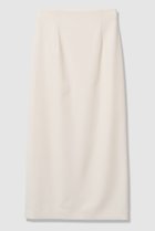 【アルアバイル/allureville】の【LOULOU WILLOUGHBY】ダブルクロスタイトスカート アイボリー|ID: prp329100004780691 ipo3291000000035317889