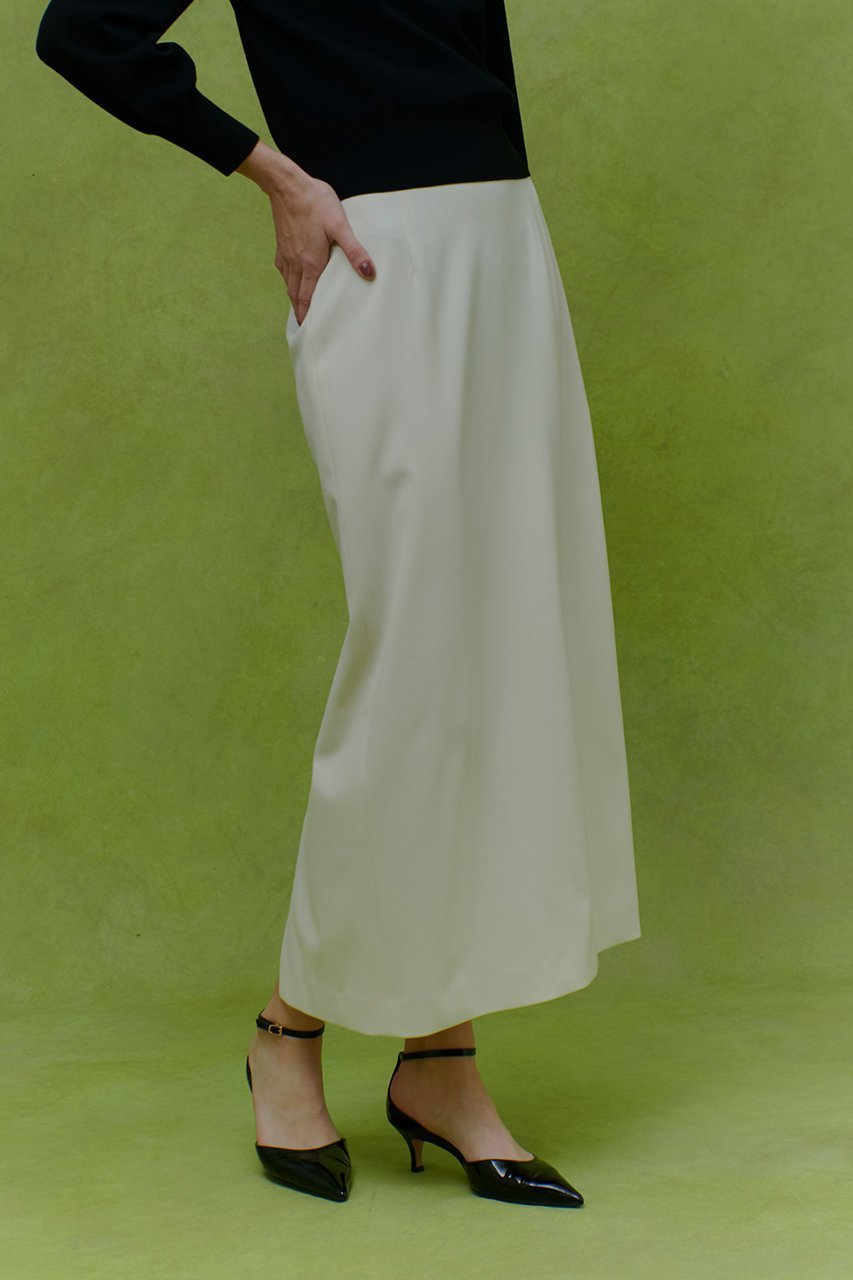 【アルアバイル/allureville】の【LOULOU WILLOUGHBY】ダブルクロスタイトスカート 人気、トレンドファッション・服の通販 founy(ファニー) 　ファッション　Fashion　レディースファッション　Fashion for Women　スカート　Skirts　ロングスカート　Long Skirts / Maxi & Midi Skirts　2026年　2026　オケージョン　Occasion Wear　シンプル　Simple, Minimal　タイトスカート　Pencil Skirt, Tight Skirt　ダブル　Double, Double-Breasted　ドレープ　Drape, Draping Fabric　ロング　Long, Long-Length　エレガント 上品　Elegant　夏　Summer　定番　Standard, Basic Item　春　Spring　S/S・春夏　SS, Spring/Summer, Warm Season　other-7|ID: prp329100004780691 ipo3291000000035317895