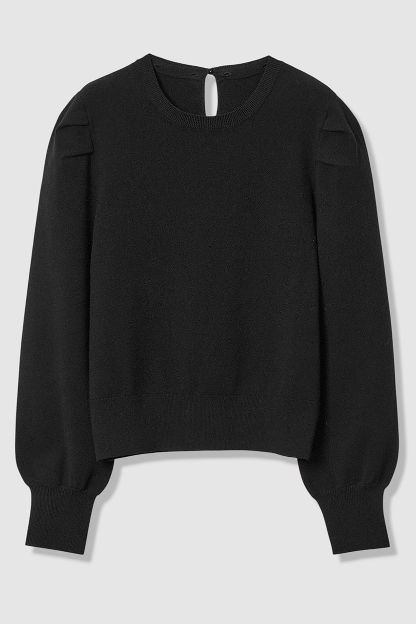 【アルアバイル/allureville】の【LOULOU WILLOUGHBY】フラワー衿付プルオーバー 人気、トレンドファッション・服の通販 founy(ファニー) 　ファッション　Fashion　レディースファッション　Fashion for Women　トップス・カットソー　Cut & Sew Tops　ニット　Knit Tops & Sweaters　カジュアルプルオーバー・ニットトップス　Pullovers & Knit Tops / Casual Pullovers　2025年　2025　2025-2026秋冬・A/W　Autumn/Winter 2025–26 AW25–26　シンプル　Simple, Minimal　パール　Pearl, Pearl Accent　フラワー　Flower, Floral　モチーフ　Motif, Design Theme　A/W・秋冬　Autumn/Winter　other-3|ID: prp329100004780697 ipo3291000000034684804