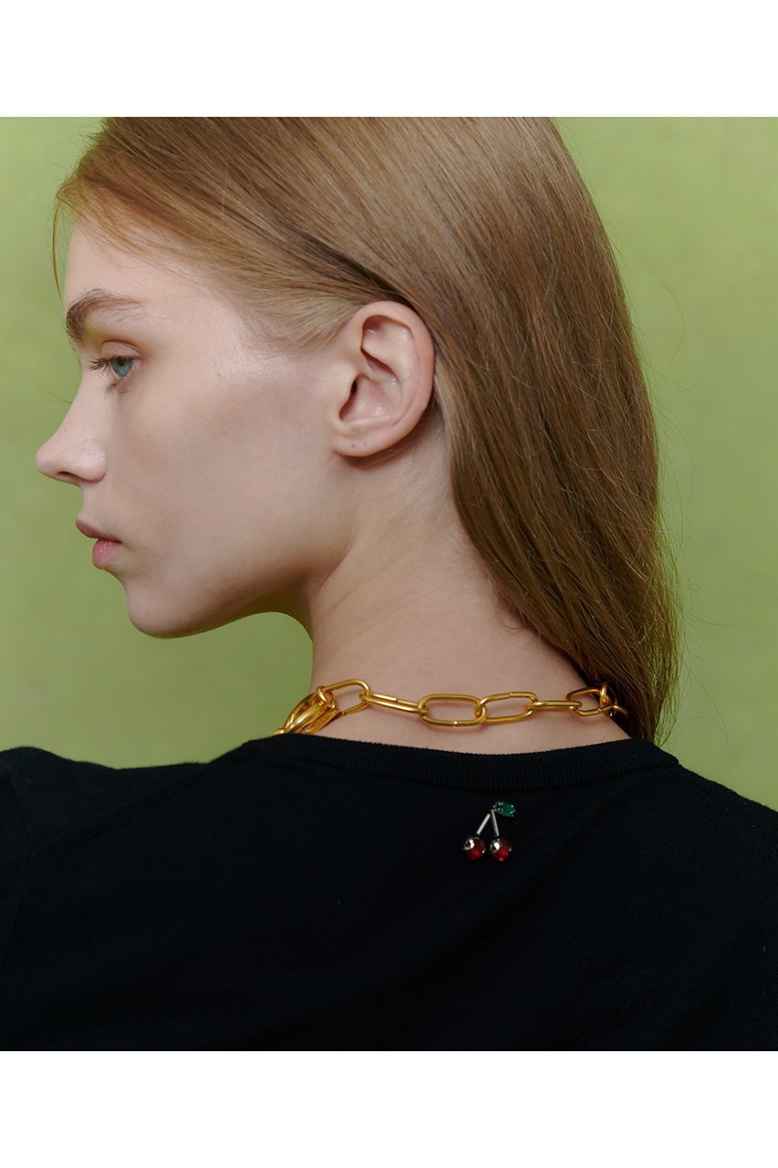 【アルアバイル/allureville】の【LOULOU WILLOUGHBY】CHERRYビジューカーディガン 人気、トレンドファッション・服の通販 founy(ファニー) 　ファッション　Fashion　レディースファッション　Fashion for Women　トップス・カットソー　Cut & Sew Tops　ニット　Knit Tops & Sweaters　カーディガン・羽織り　Layered Style Cardigans　2025年　2025　2025-2026秋冬・A/W　Autumn/Winter 2025–26 AW25–26　カーディガン　Cardigan, Knitwear　コンパクト　Compact, Small Size　ビジュー　Bijou, Jewel-like Accent　モチーフ　Motif, Design Theme　春　Spring　A/W・秋冬　Autumn/Winter　other-7|ID: prp329100004780699 ipo3291000000034684824